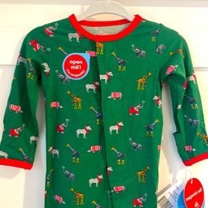 NWT Magnetic Me “Jungle Bells” Footie
